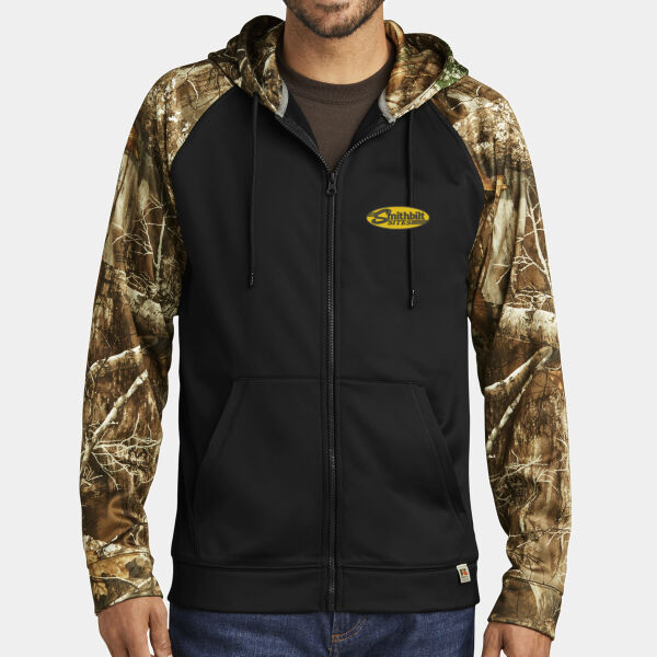 Optional Logo - Realtree ® Performance Colorblock Full Zip Hoodie Thumbnail