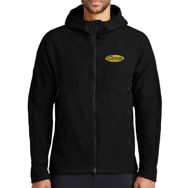 Optional Logo - Hooded Soft Shell Jacket Thumbnail
