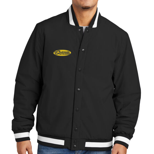 Optional Logo - Insulated Varsity Jacket Thumbnail
