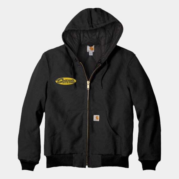 Optional Logo - Quilted Flanne Lined Duck Active Jac Thumbnail