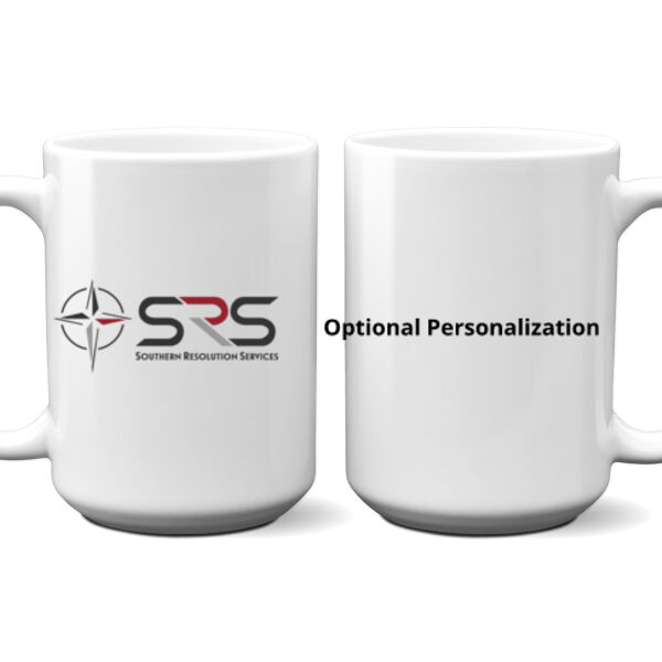 Optional Logo - 15 oz. NO MINIMUM Full Color Printed Ceramic Mug Thumbnail