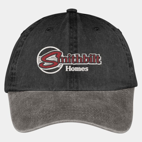Optional Logo - Two Tone Pigment Dyed Cap Thumbnail