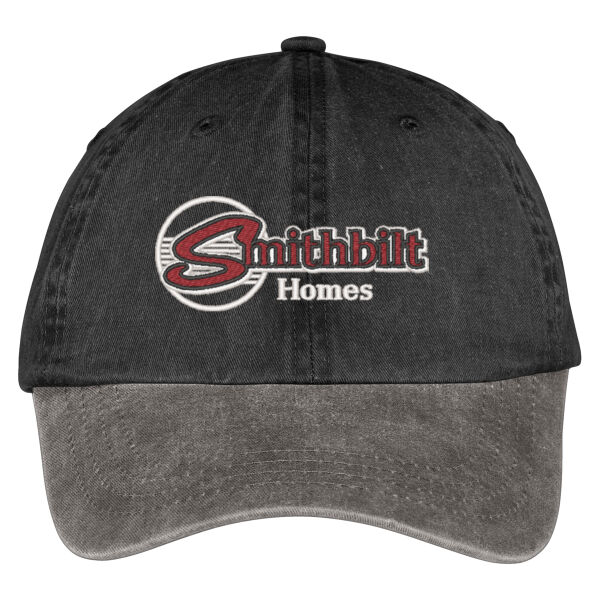 Optional Logo - Two Tone Pigment Dyed Cap Thumbnail