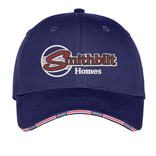 Optional Logo - Americana Flag Sandwich Cap Thumbnail