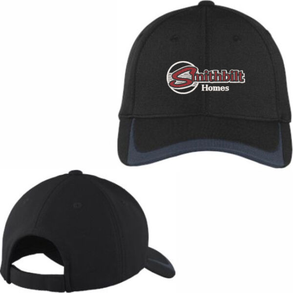 Optional Logo - Pique Colorblock Cap Thumbnail