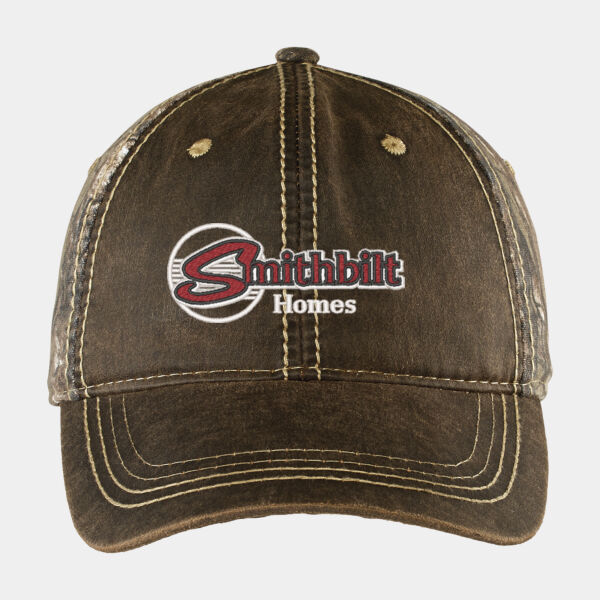 Optional Logo - Pigment Print Camouflage Cap Thumbnail