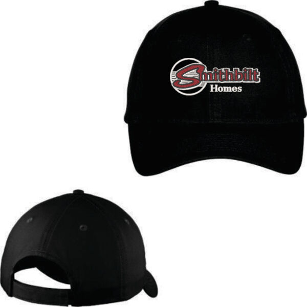 Optional Logo - Youth Six Panel Unstructured Twill Cap Thumbnail