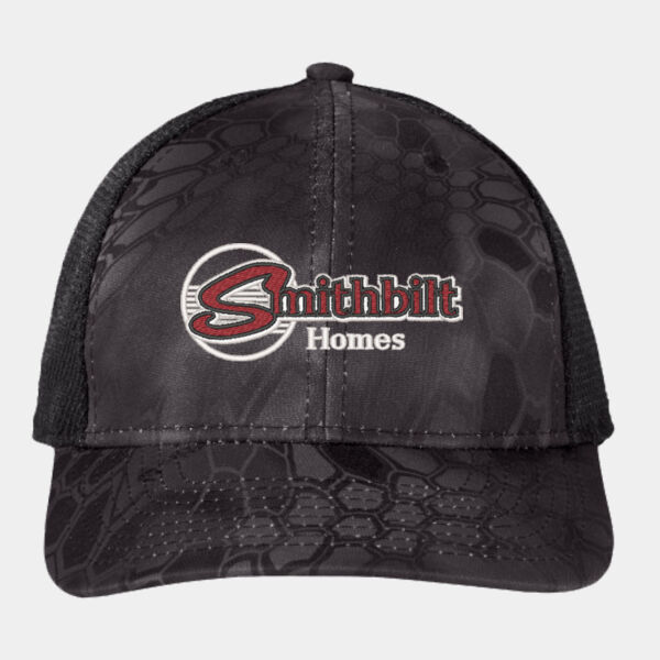 Optional Logo - Performance Camouflage Mesh Back Snapback Cap Thumbnail