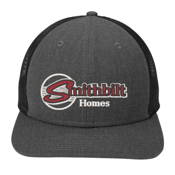 Optional Logo - Snapback Low Profile Trucker Cap Thumbnail
