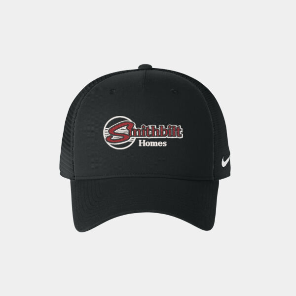 Optional Logo - Snapback Mesh Trucker Cap Thumbnail