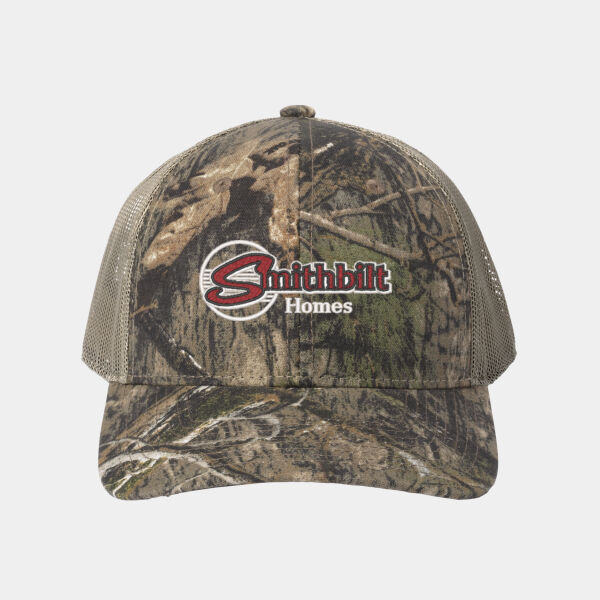 Optional Logo - Camo Snapback Trucker Cap Thumbnail