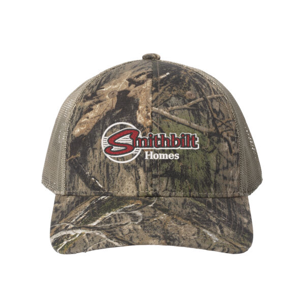 Optional Logo - Camo Snapback Trucker Cap Thumbnail
