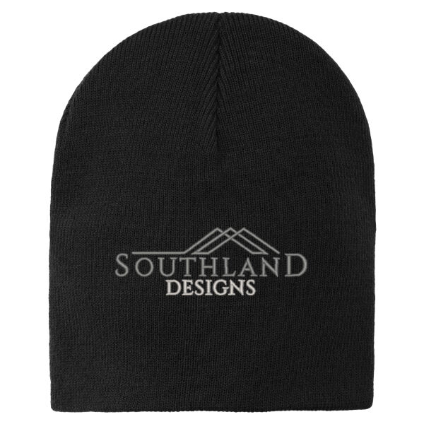 Optional Logo - Knit Skull Cap Thumbnail