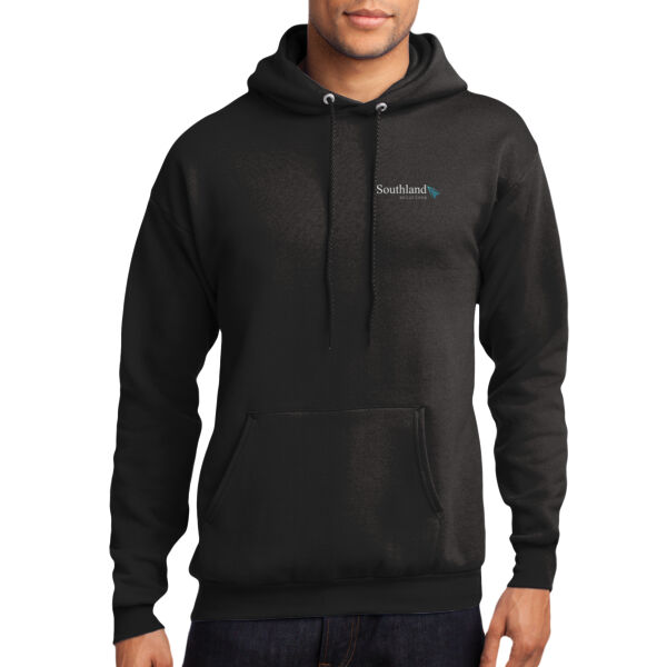 Optional Logo - Core Fleece Pullover Hooded Sweatshirt Thumbnail