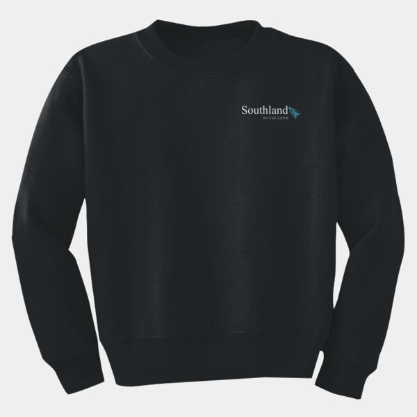Optional Logo - Youth Heavy Blend Crewneck Sweatshirt Thumbnail