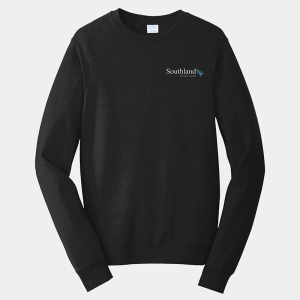 Optional Logo - Fan Favorite Fleece Crewneck Sweatshirt Thumbnail