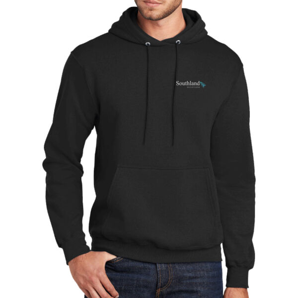 Optional Logo - Tall Core Fleece Pullover Hooded Sweatshirt Thumbnail