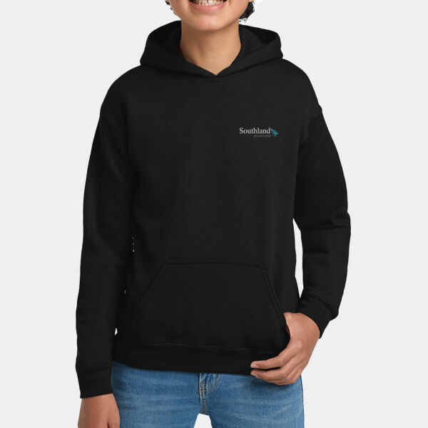 Optional Logo - Youth Heavy Blend Hooded Sweatshirt Thumbnail