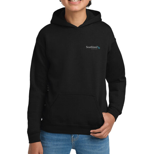 Optional Logo - Youth Heavy Blend Hooded Sweatshirt Thumbnail