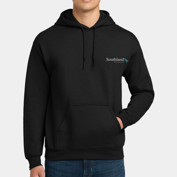 Optional Logo - DryBlend ® Pullover Hooded Sweatshirt Thumbnail