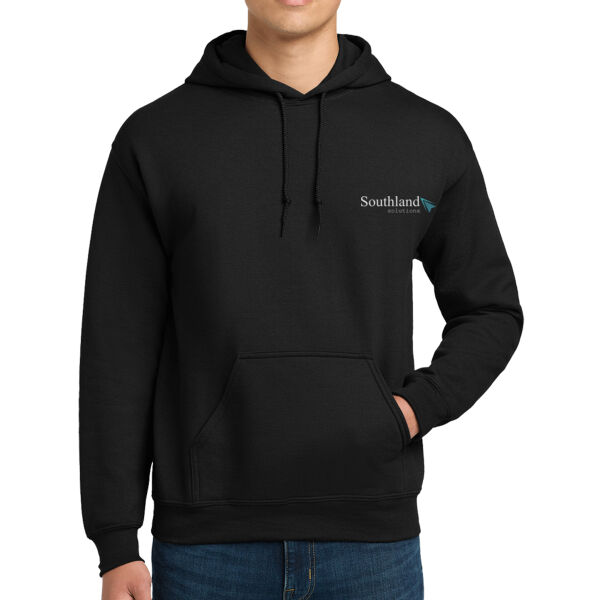 Optional Logo - DryBlend ® Pullover Hooded Sweatshirt Thumbnail