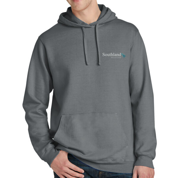 Optional Logo - Beach Wash ® Garment Dyed Pullover Hooded Sweatshirt Thumbnail