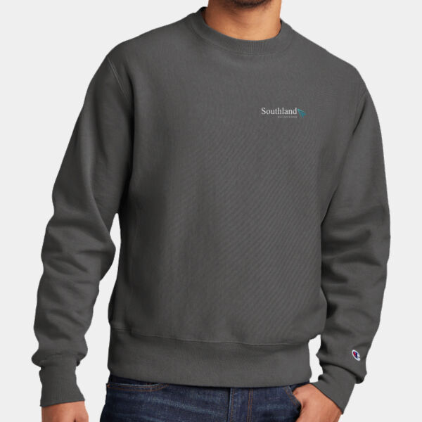 Optional Logo - Reverse Weave ® Garment Dyed Crewneck Sweatshirt Thumbnail