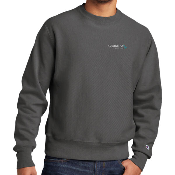 Optional Logo - Reverse Weave ® Garment Dyed Crewneck Sweatshirt Thumbnail