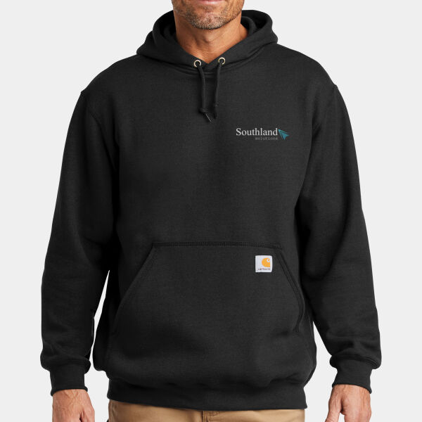 Optional Logo - Midweight Hooded Sweatshirt  Thumbnail