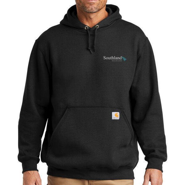 Optional Logo - Midweight Hooded Sweatshirt  Thumbnail