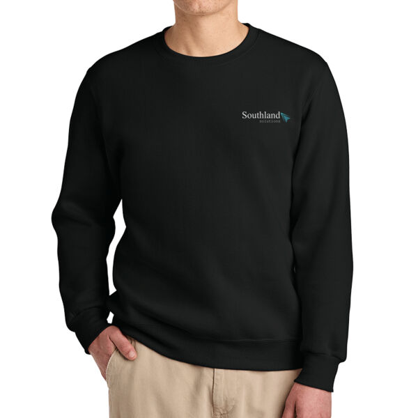 Optional Logo - Eco Premium Blend Crewneck Sweatshirt Thumbnail