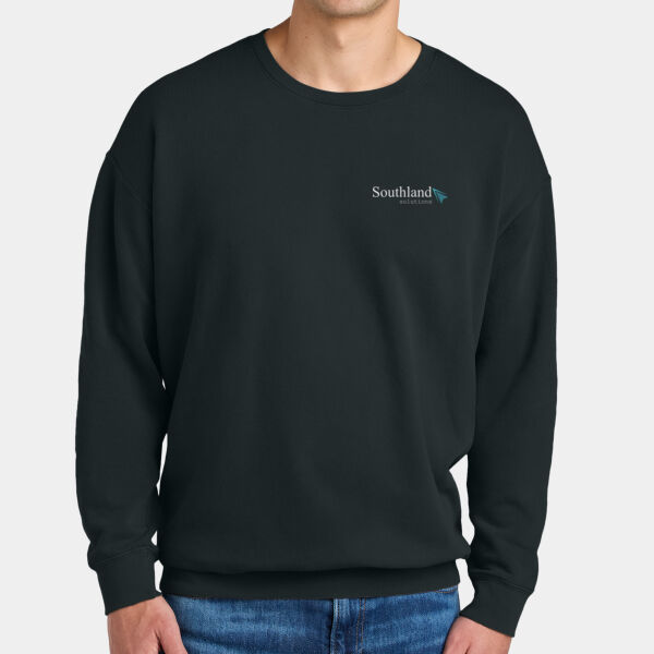 Optional Logo - Lightweight Crewneck Sweatshirt Thumbnail