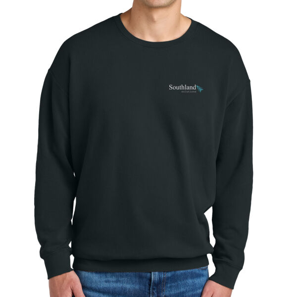 Optional Logo - Lightweight Crewneck Sweatshirt Thumbnail