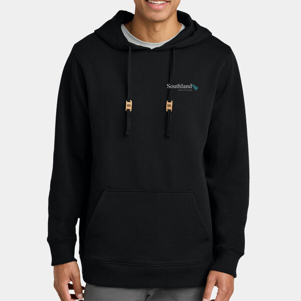 Optional Logo - Space Dye Fleece Classic Hoodie Thumbnail