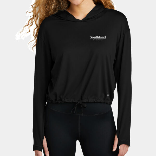 Optional Logo - Ladies Power Long Sleeve Hoodie Thumbnail