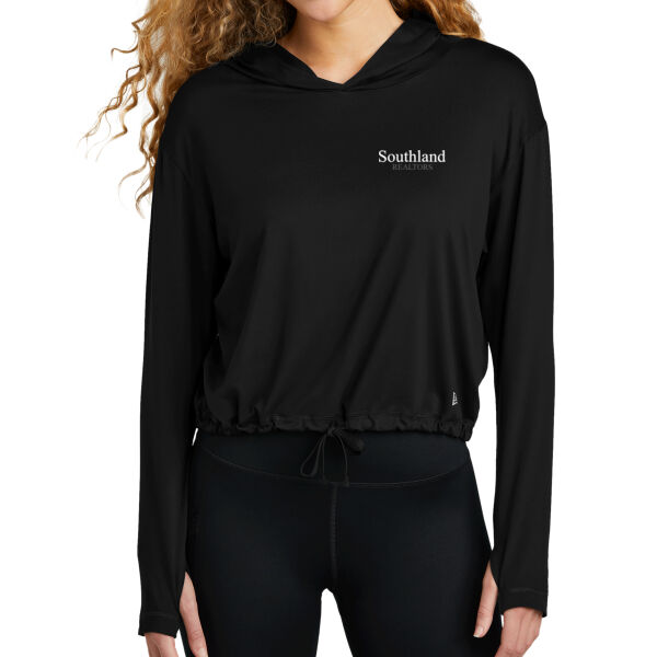 Optional Logo - Ladies Power Long Sleeve Hoodie Thumbnail