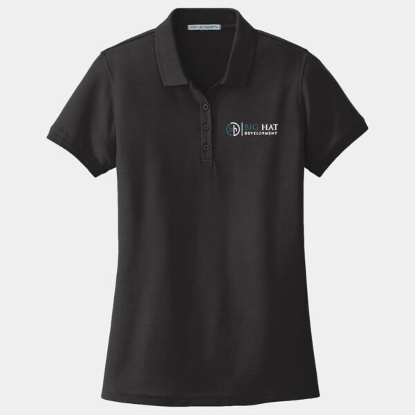 Optional Logo  - Ladies Core Classic Pique Polo Thumbnail