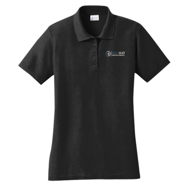 Optional Logo  - Ladies Core Blend Pique Polo Thumbnail