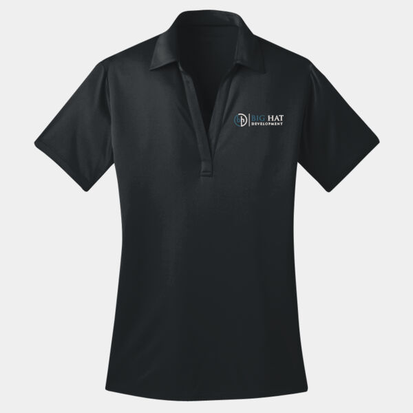Optional Logo  - Ladies Silk Touch™ Performance Polo Thumbnail