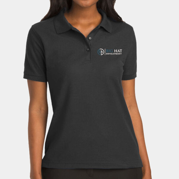 Optional Logo  - Ladies Silk Touch™ Polo Thumbnail