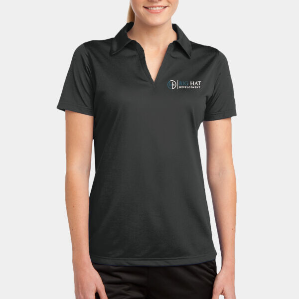 Optional Logo  - Ladies PosiCharge ® Active Textured Polo Thumbnail