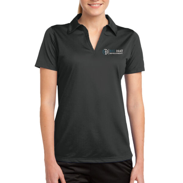 Optional Logo  - Ladies PosiCharge ® Active Textured Polo Thumbnail