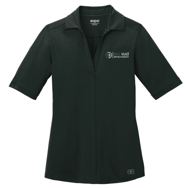 Optional Logo  - Ladies Metro Polo Thumbnail