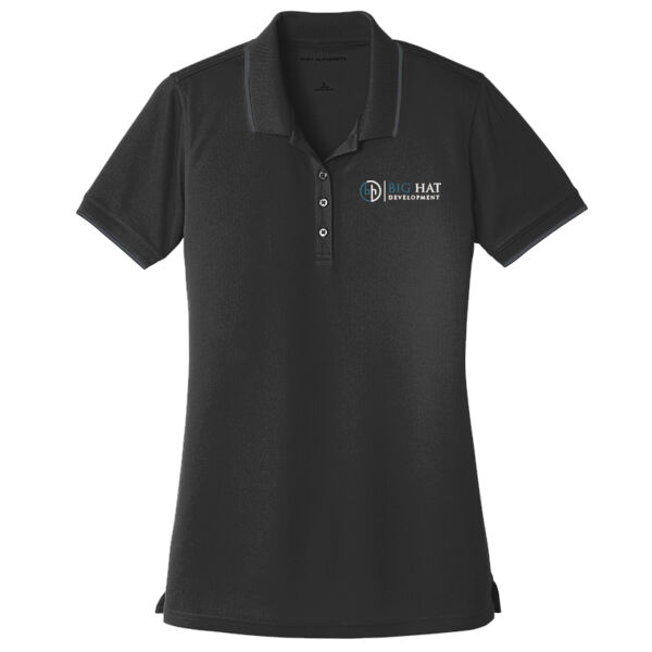 Optional Logo  - Ladies Dry Zone ® UV Micro Mesh Tipped Polo Thumbnail