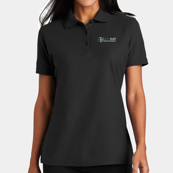 Optional Logo  - Ladies Stain Resistant Polo Thumbnail
