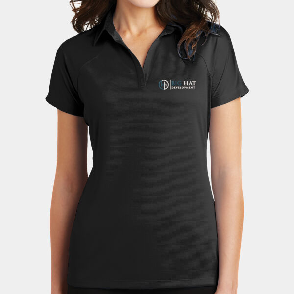Optional Logo  - Ladies Crossover Raglan Polo Thumbnail