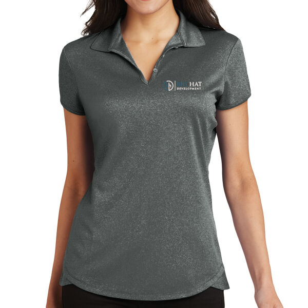 Optional Logo  - Ladies Trace Heather Polo Thumbnail