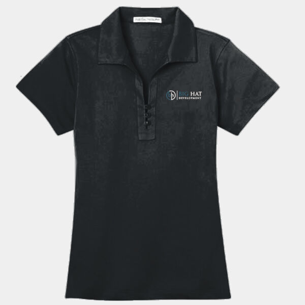 Optional Logo  - Ladies Tech Pique Polo Thumbnail
