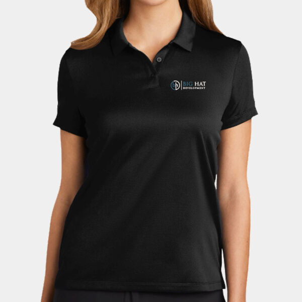 Optional Logo  - Ladies Dry Essential Solid Polo Thumbnail