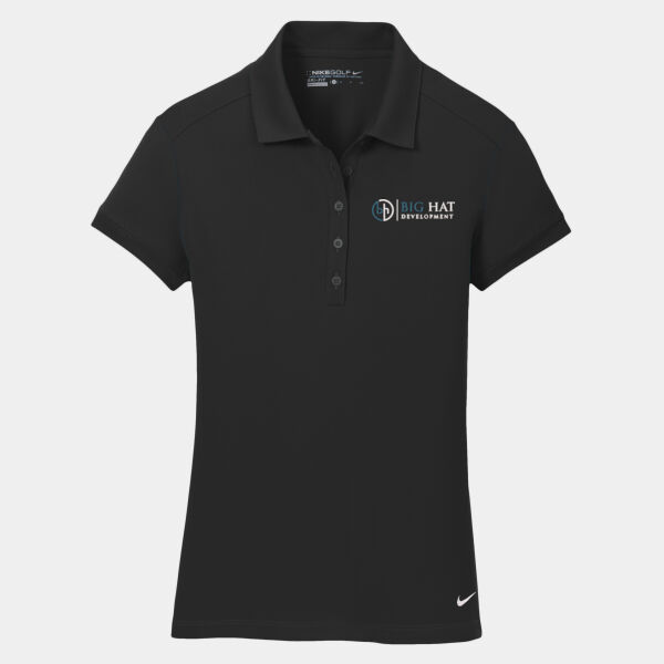 Optional Logo  - Ladies Dri FIT Solid Icon Pique Modern Fit Polo Thumbnail